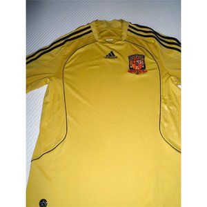 Adidas Spain Euro 2008 Gold Vintage size L